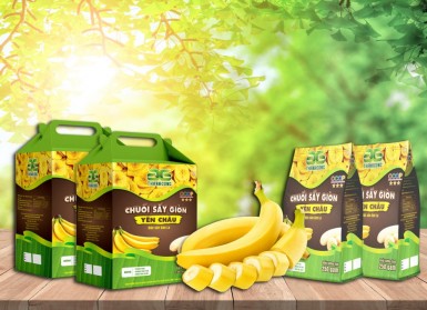 Chuối Sấy Giòn Yên Châu